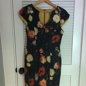 Black Halo Gyspy Rose Sheath Dress